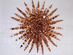Copper wall art by plasma designs