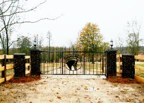 Metal images for gates and railings.