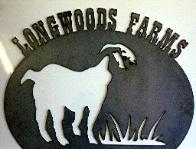 Metal goat silhouette for sign.